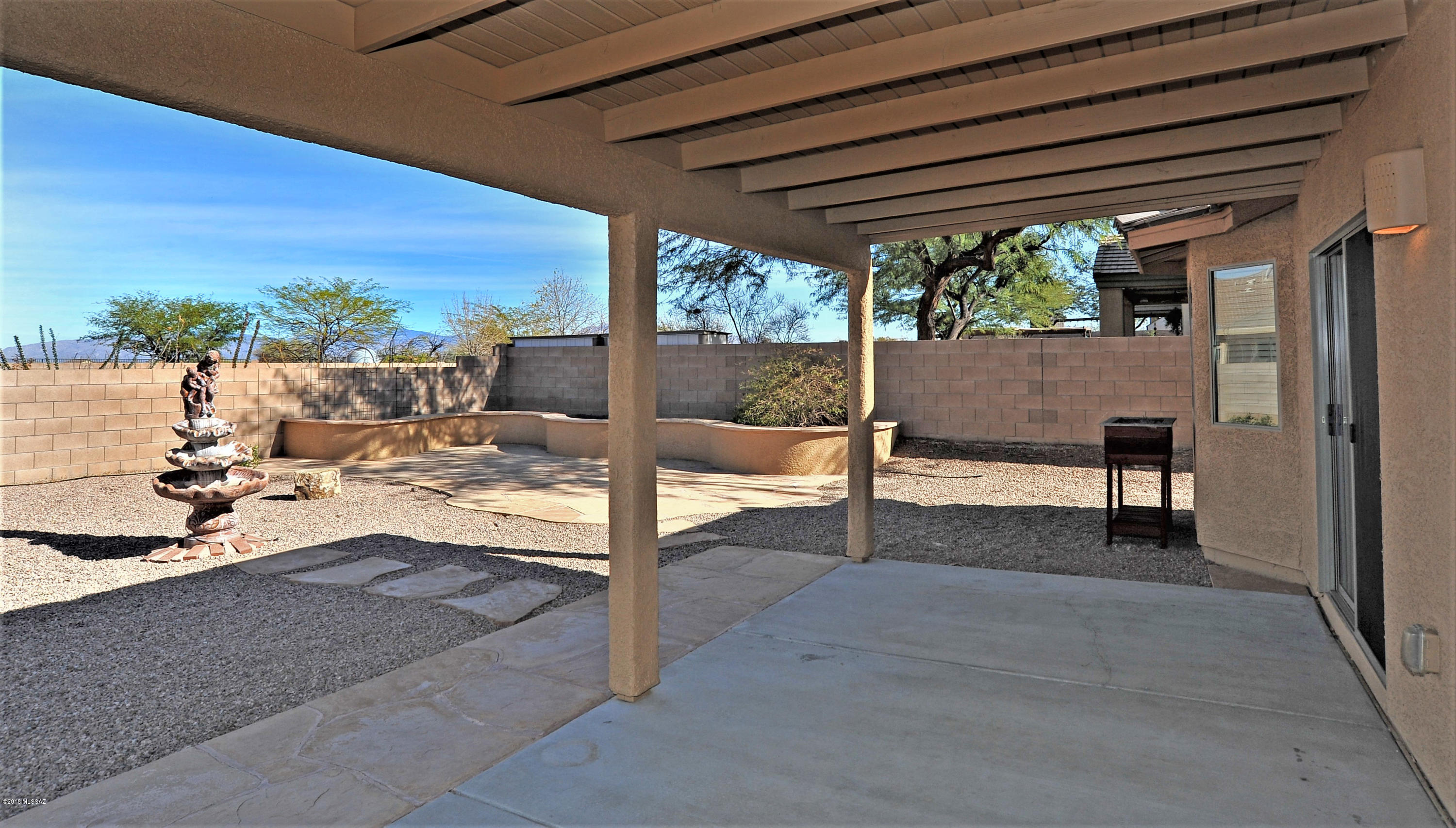 558 West Chatfield Street Vail, AZ 85641 - Photo 28 of 31 a view of backyard with sitting area