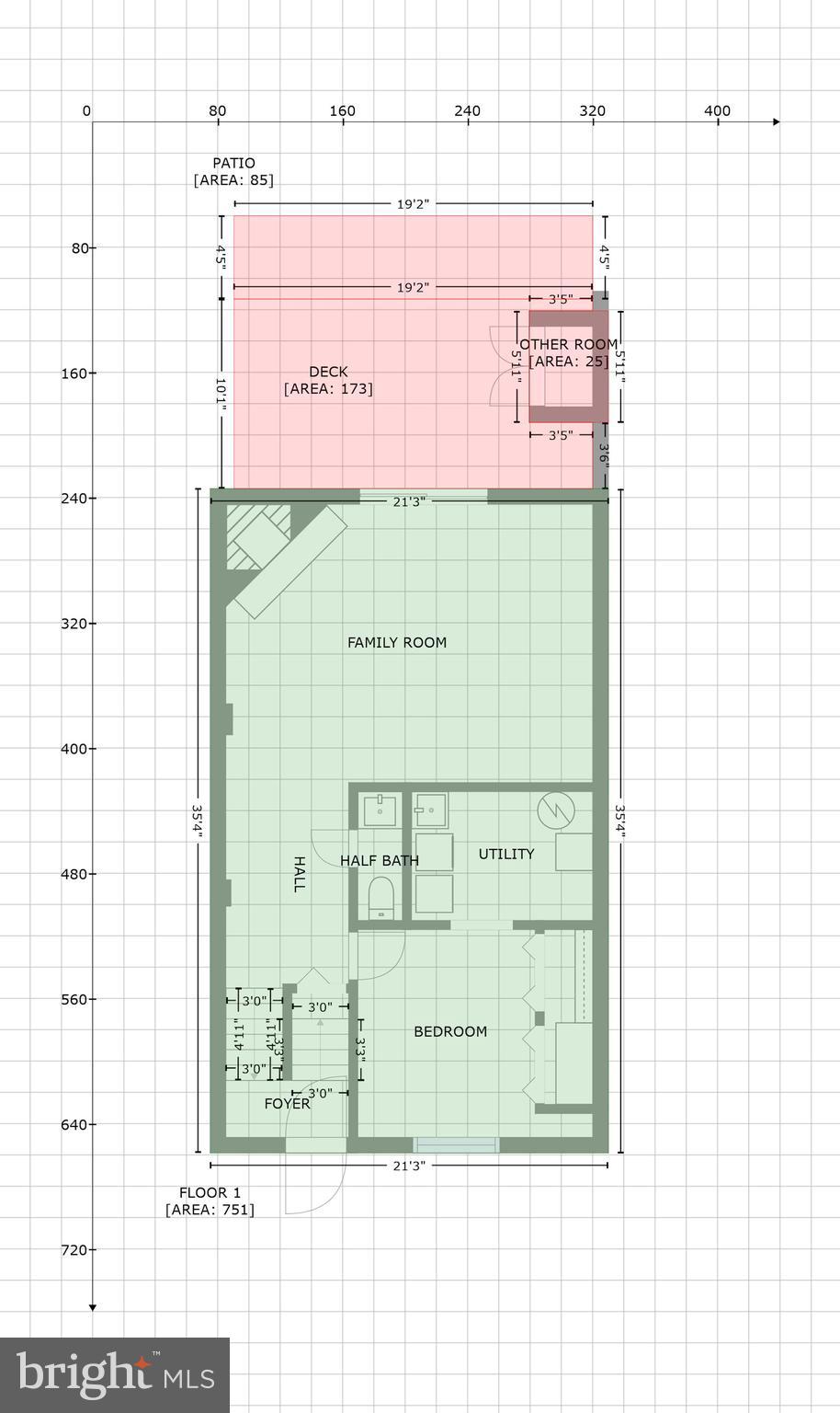 2531 Ebony Road Parkville, MD 21234 - Photo 46 of 51 Floor Plan-Lower Level