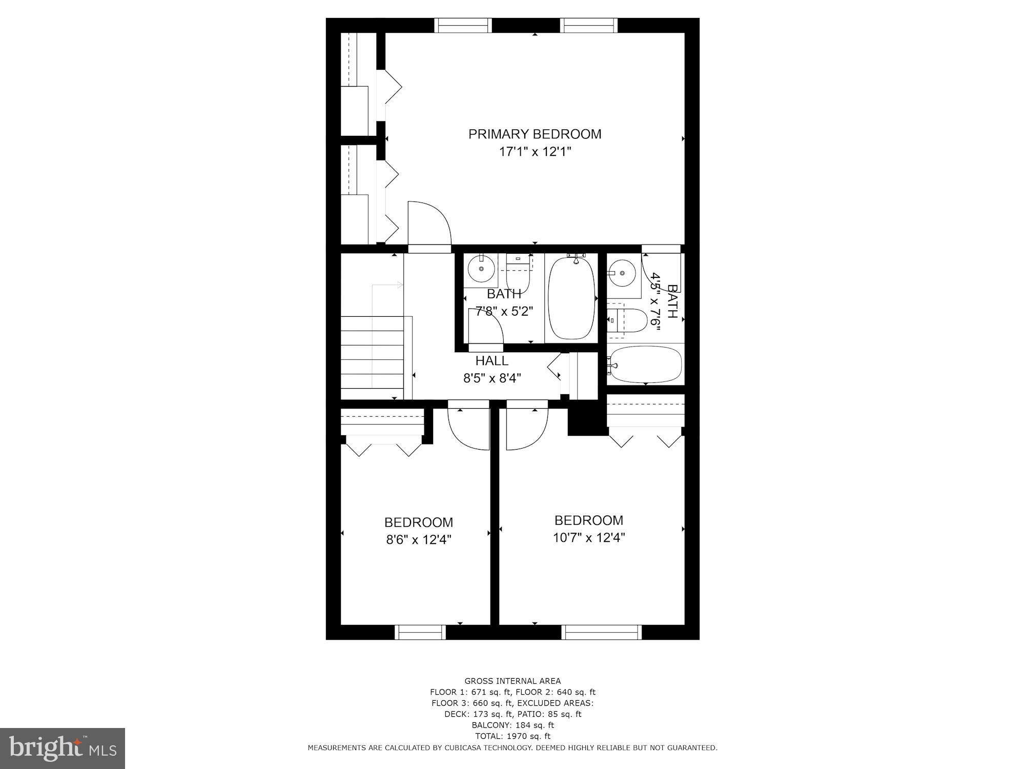 2531 Ebony Road Parkville, MD 21234 - Photo 49 of 51 Floor Plan-Upper Level