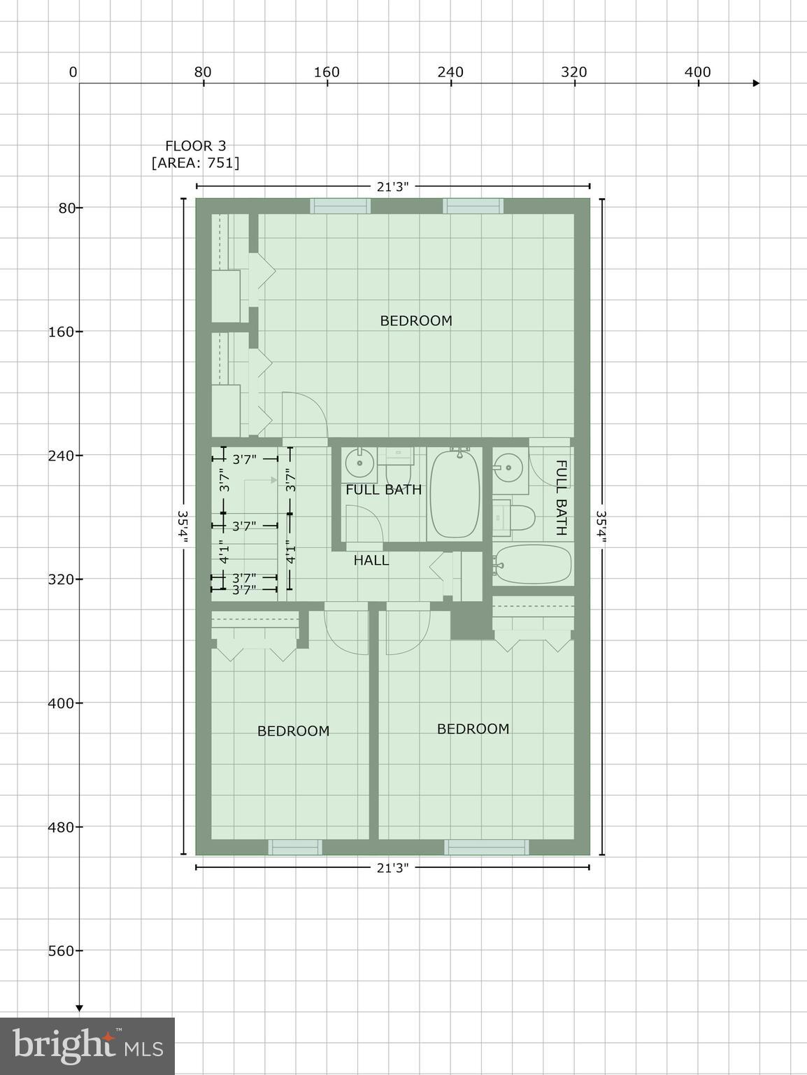 2531 Ebony Road Parkville, MD 21234 - Photo 50 of 51 Floor Plan-Upper Level