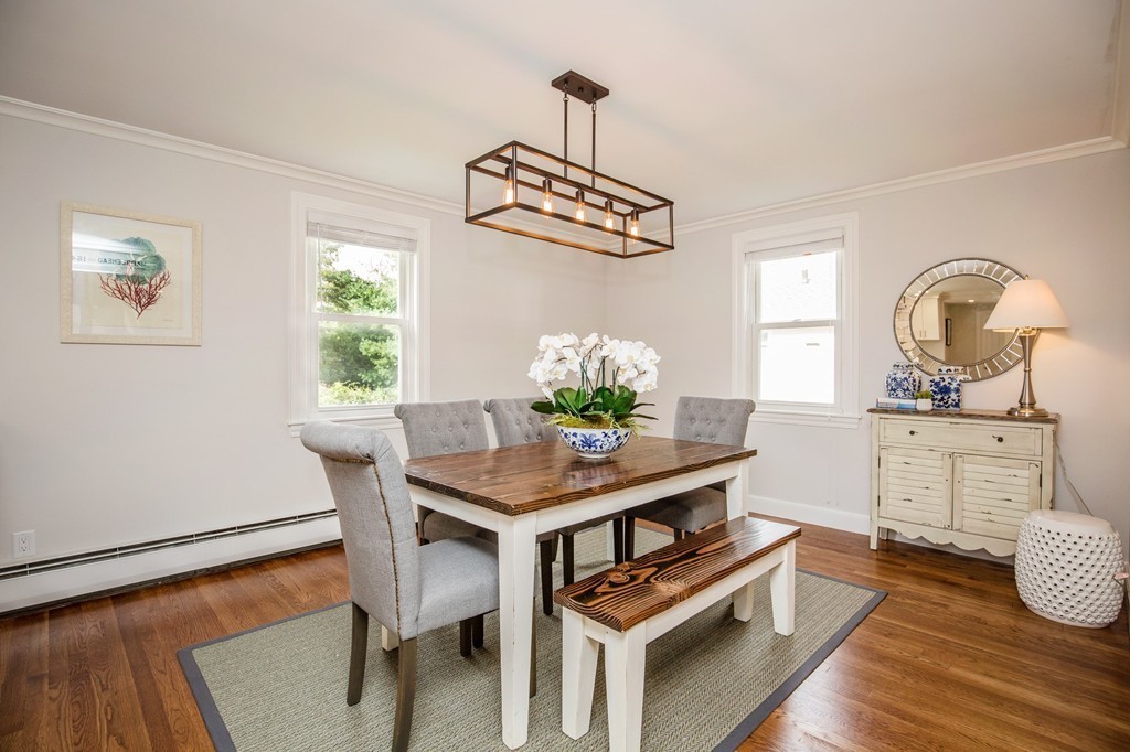 31 Ralph Road Marblehead, MA 01945 - Photo 10 of 24 a view of a dining room with furniture window and wooden floor