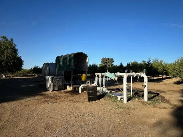 a view of a yard with an outdoor space