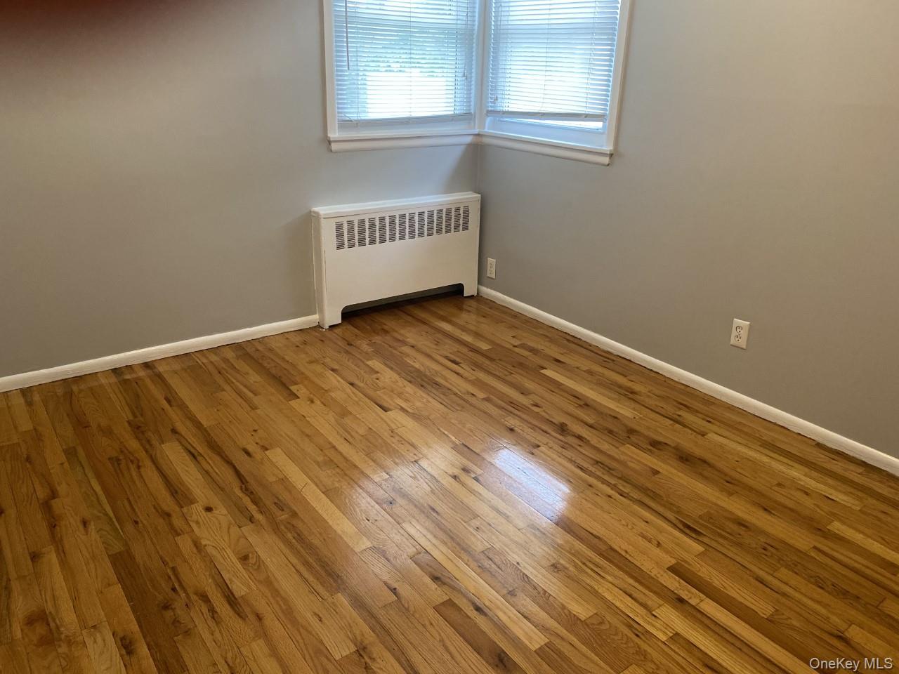 3 Wensley Road Plainview, NY 11803 - Photo 11 of 16 Primary Bedroom featuring radiator heating unit and wood finished floors