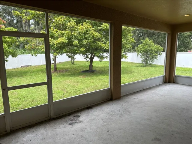 a view of a room with window