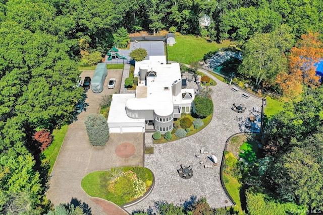 83 Cliff Road Port Jefferson, NY 11777 - Photo 2 of 50 View of subject property featuring a heavily wooded area