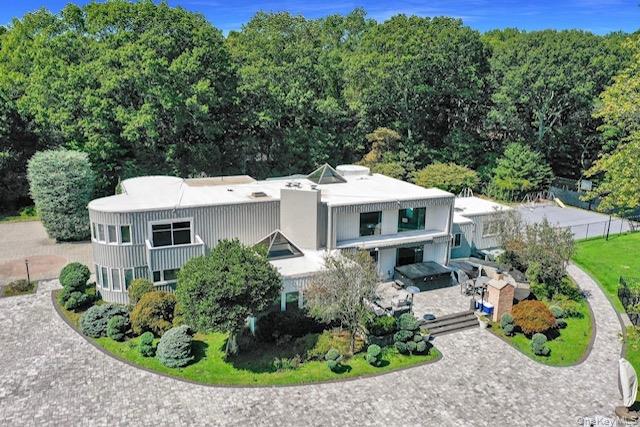 83 Cliff Road Port Jefferson, NY 11777 - Photo 50 of 50 View of subject property featuring a forest