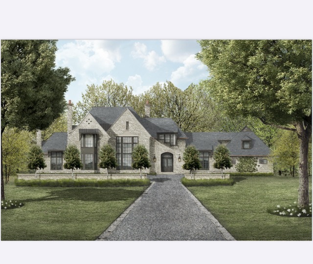 1302 Green Bay Road Lake Forest, IL 60045 - Photo 2 of 5 a front view of a house with a yard