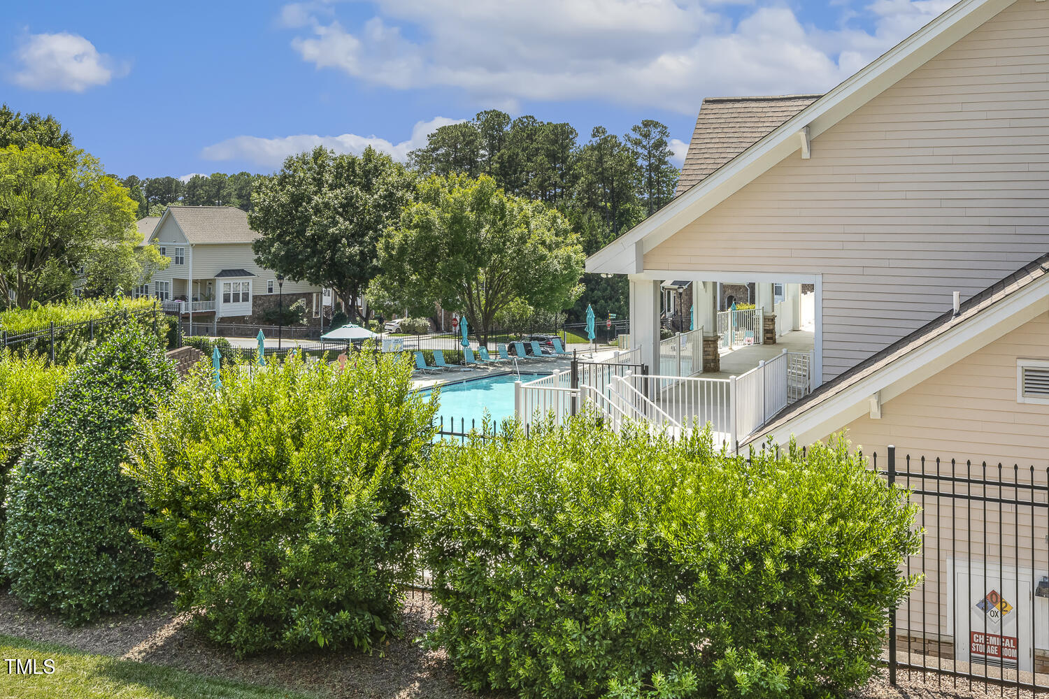 5936 Hourglass Court Raleigh, NC 27612 - Photo 14 of 15 a house view with a outdoor space