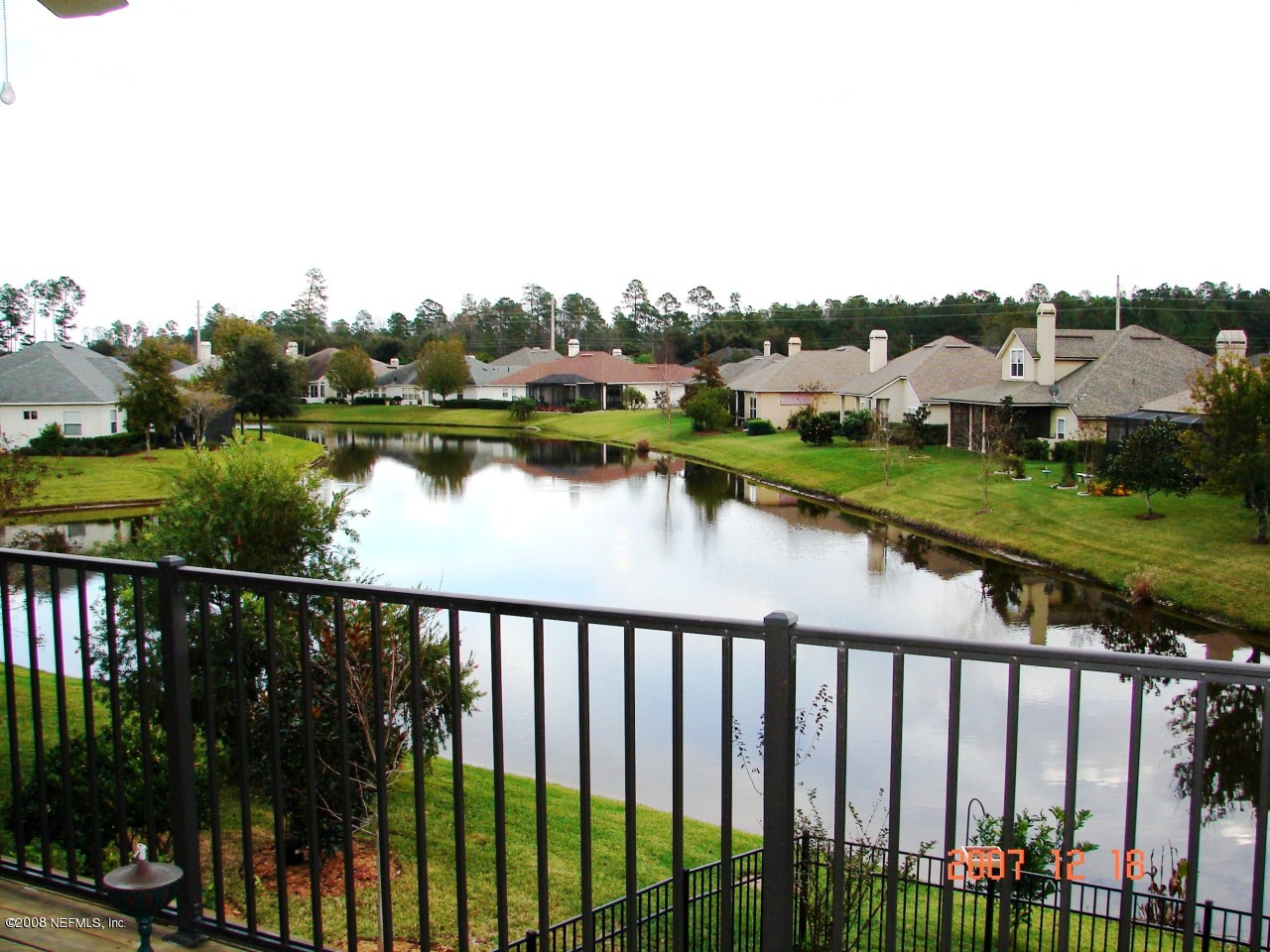 205 Edge Of Woods Road St. Augustine, FL 32092 - Photo 16 of 16 a view of lake from a balcony
