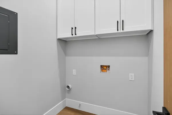 a view of a swimming pool with an outdoor seating