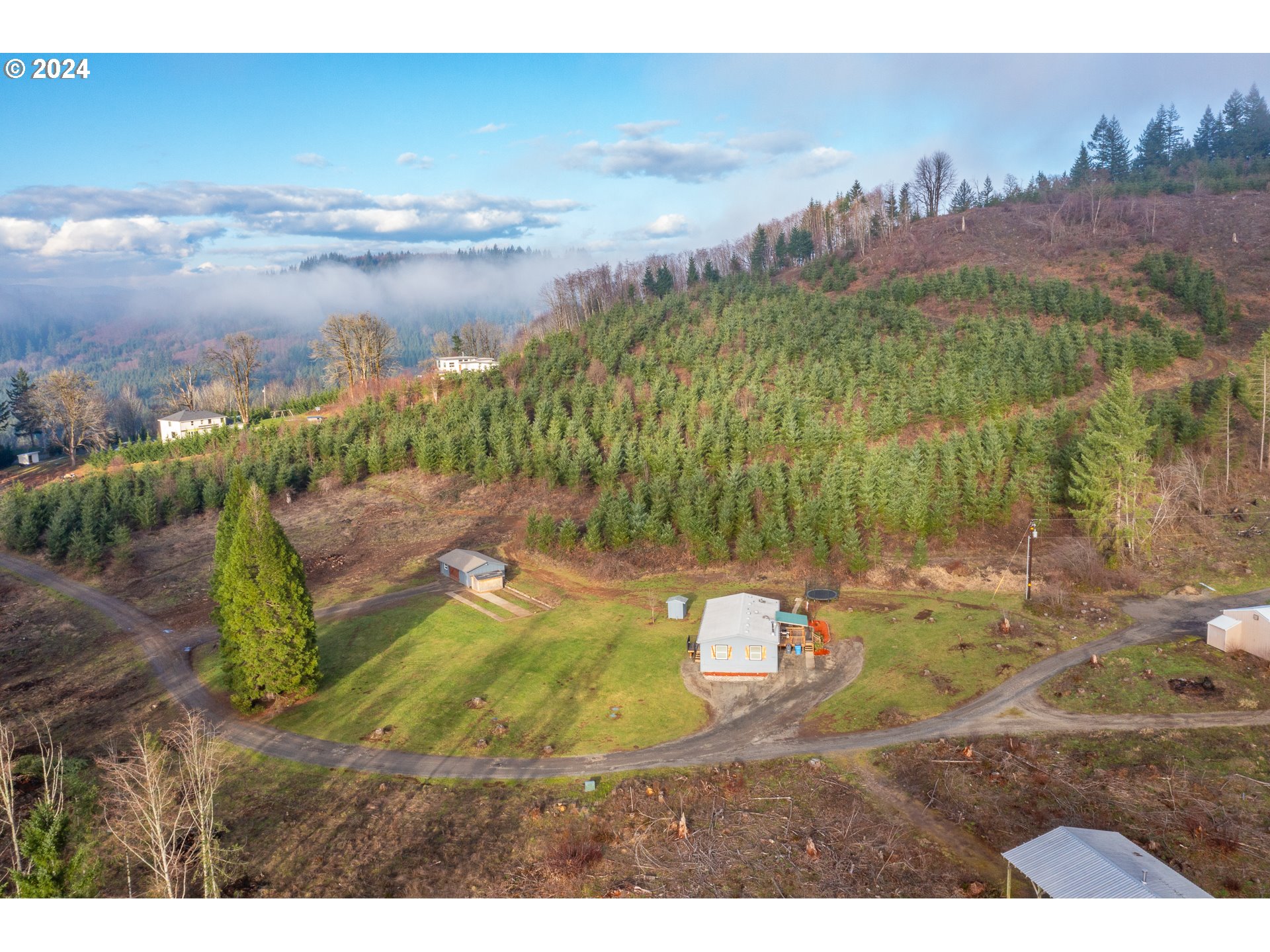 22233 Northeast Basket Flat Road Battle Ground, WA 98604 - Photo 11 of 46 a view of a lake in middle of the town