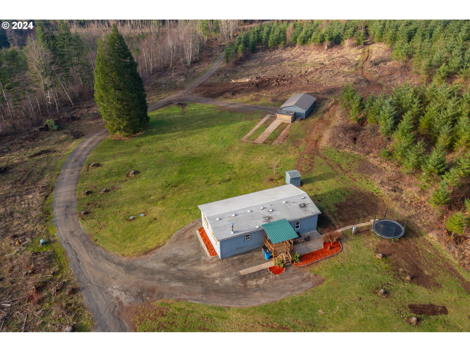 22233 Northeast Basket Flat Road Battle Ground, WA 98604 - Photo 10 of 46 a view of outdoor space and yard