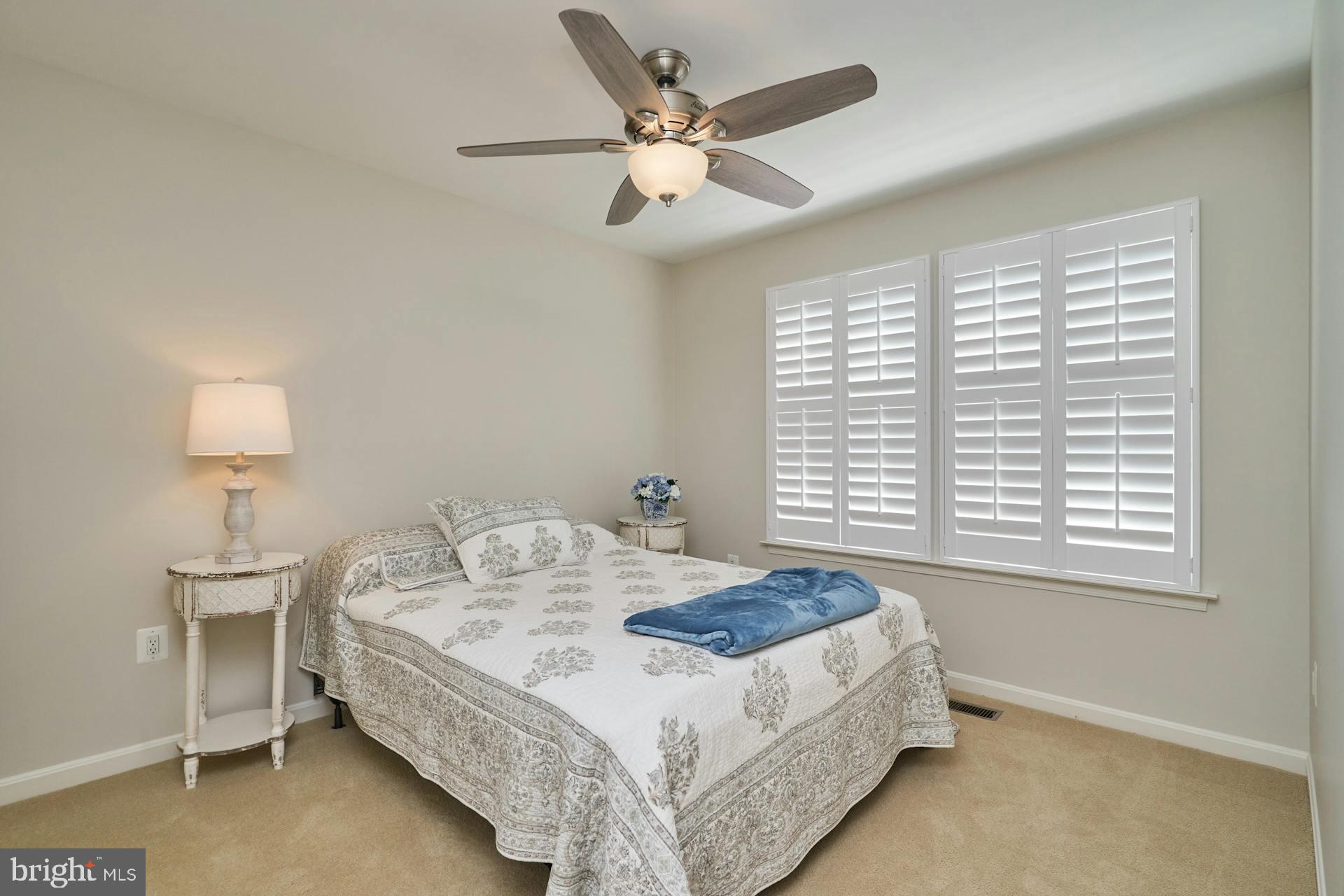 825 Kingsbrook Road Culpeper, VA 22701 - Photo 40 of 56 Bedroom #4 also with Shutters & Ceiling fan.