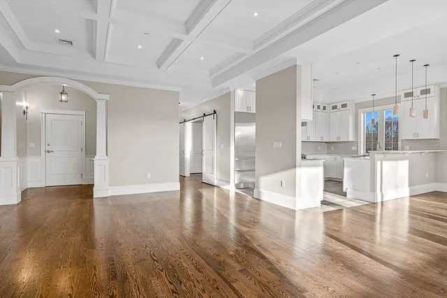 a view of a living room