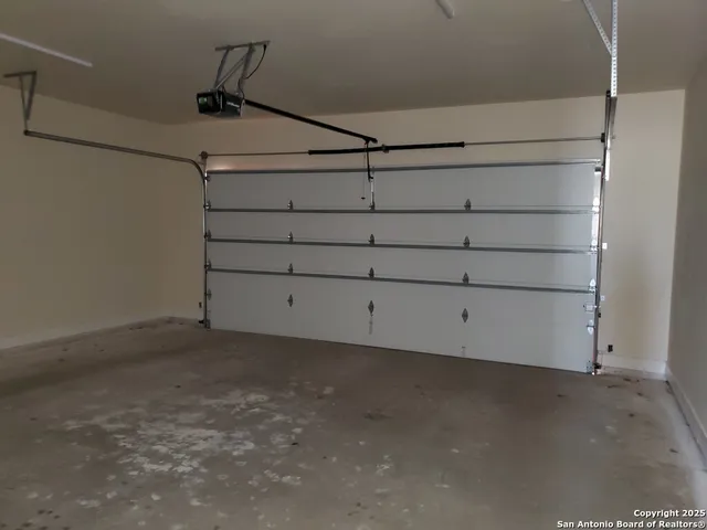 a view of a room with empty racks