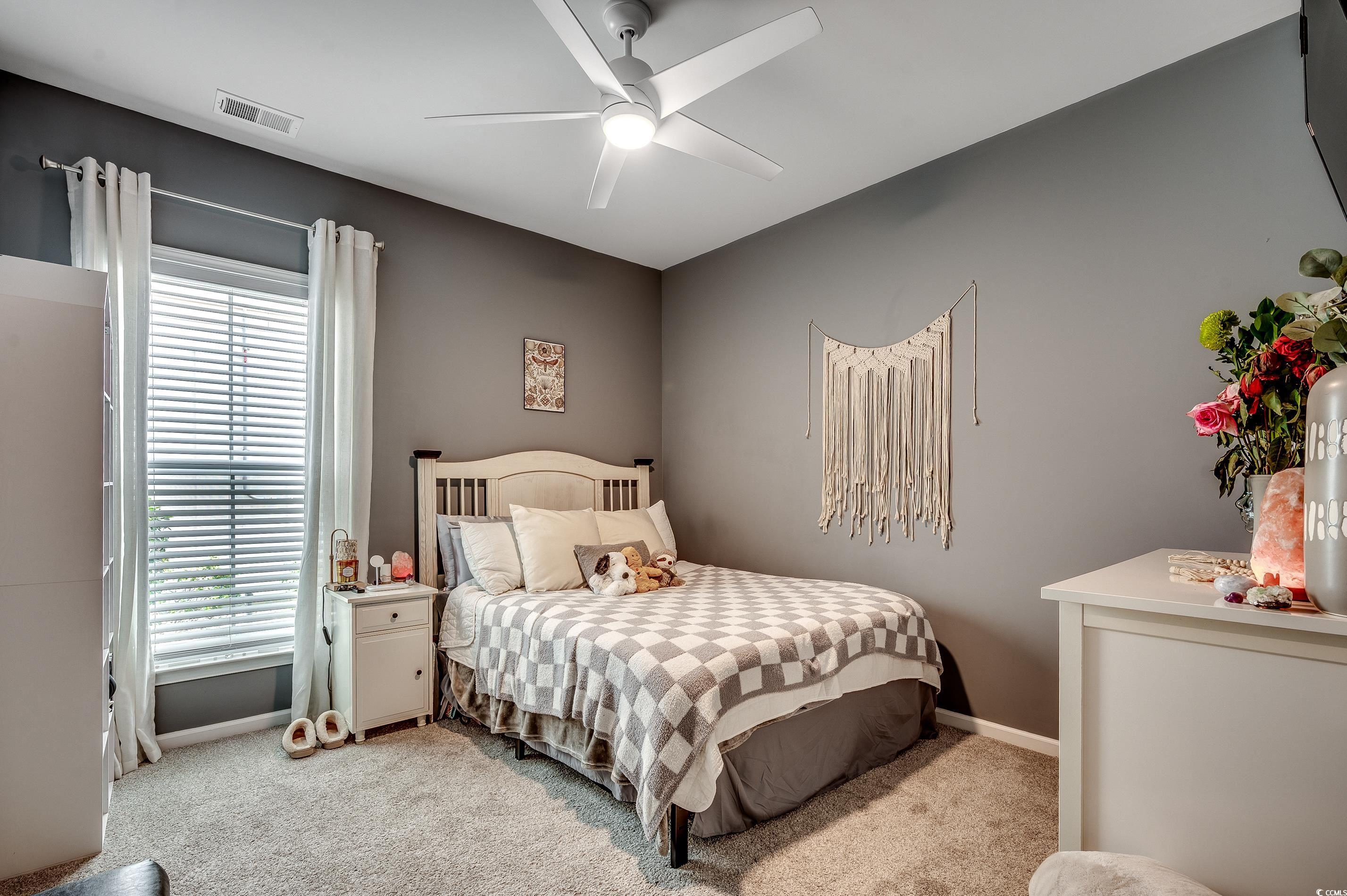 205 Splendor Circle Murrells Inlet, SC 29576 - Photo 27 of 40 Bedroom with baseboards, visible vents, multiple w