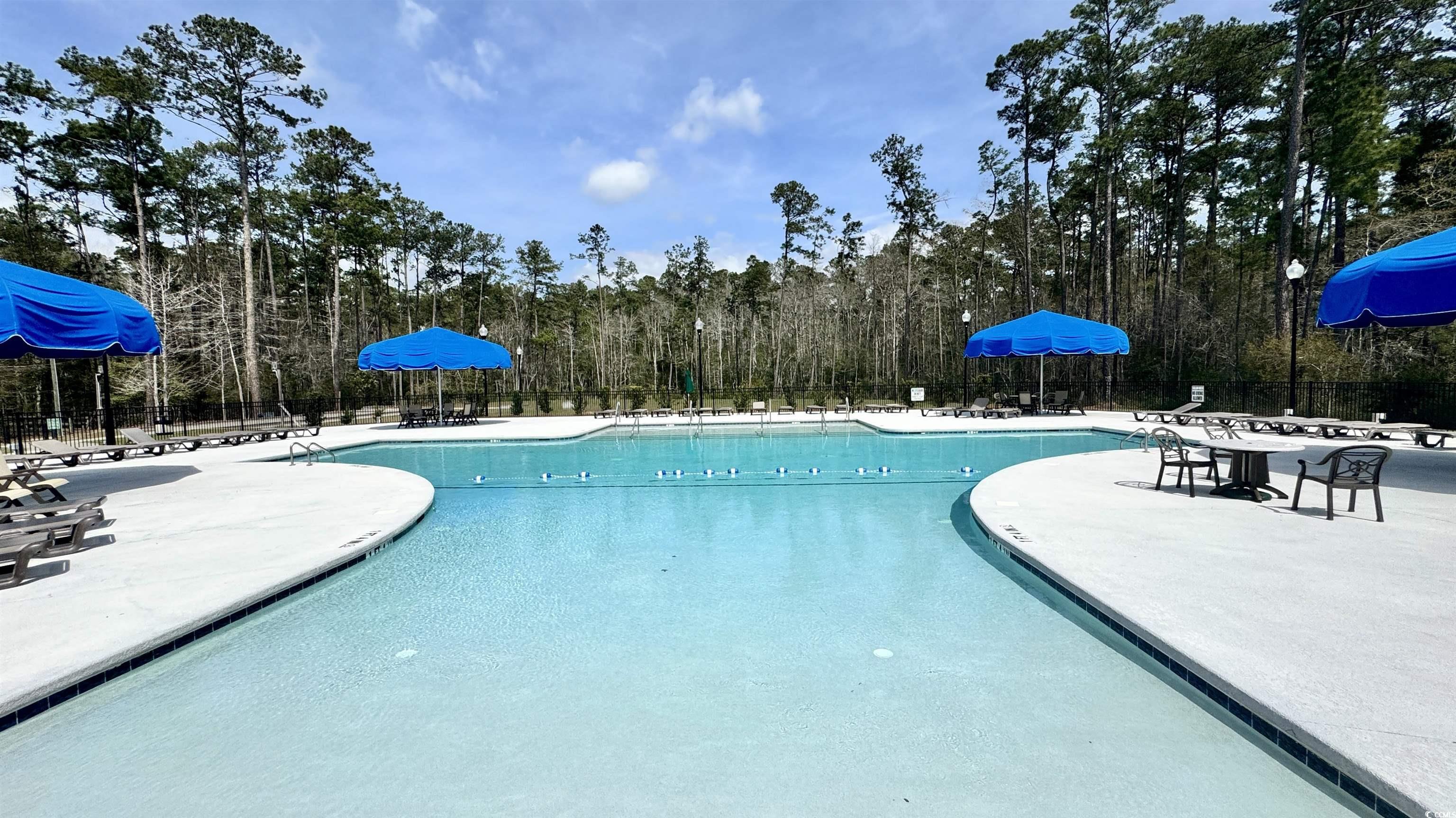 205 Splendor Circle Murrells Inlet, SC 29576 - Photo 39 of 40 Community pool with fence and a patio