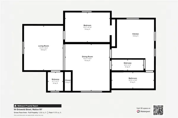 $190,000 | 94 Griswold Street, Walton, NY 13856