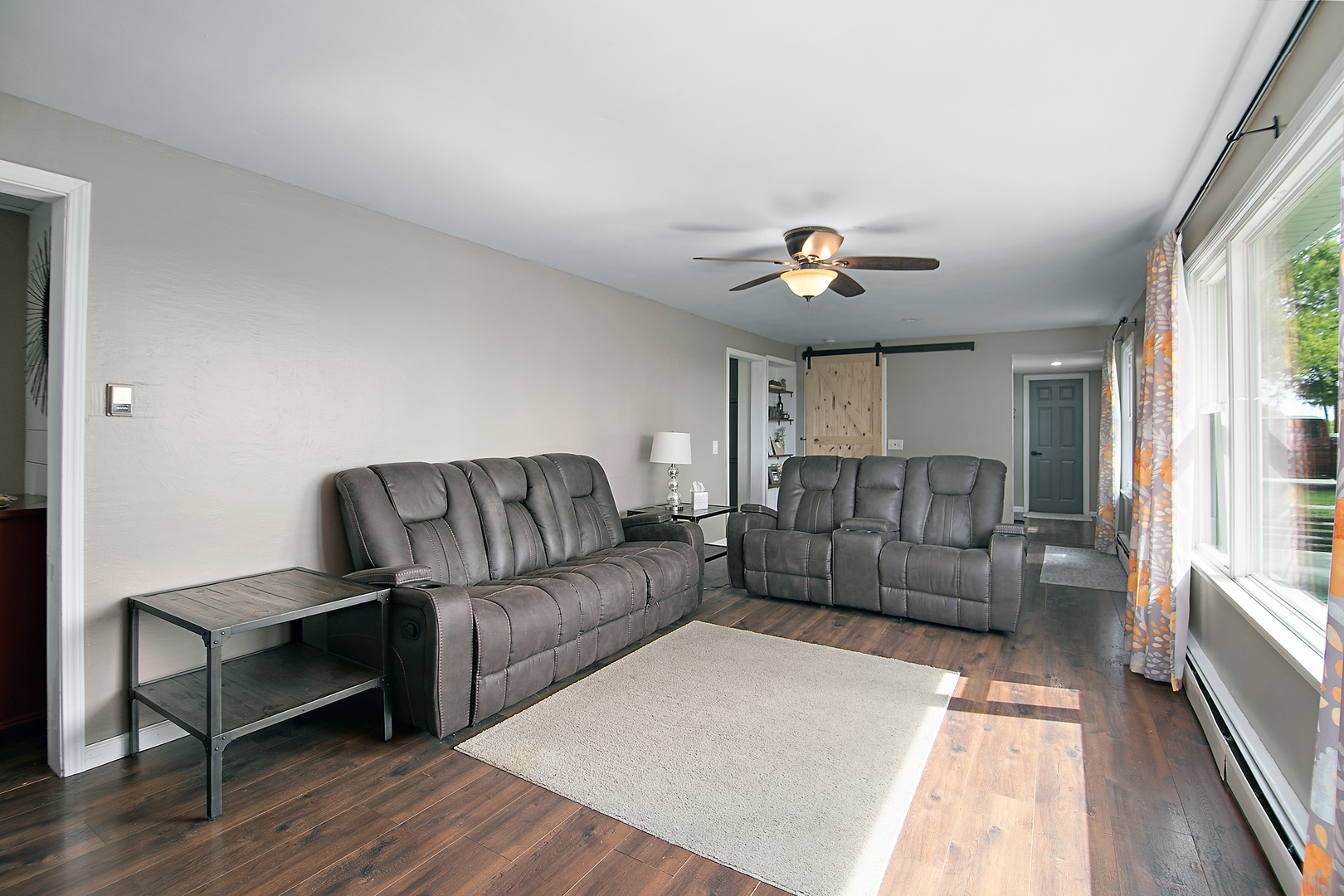 1627 West 2000S Road Kankakee, IL 60901 - Photo 14 of 30 a living room with furniture and a large window