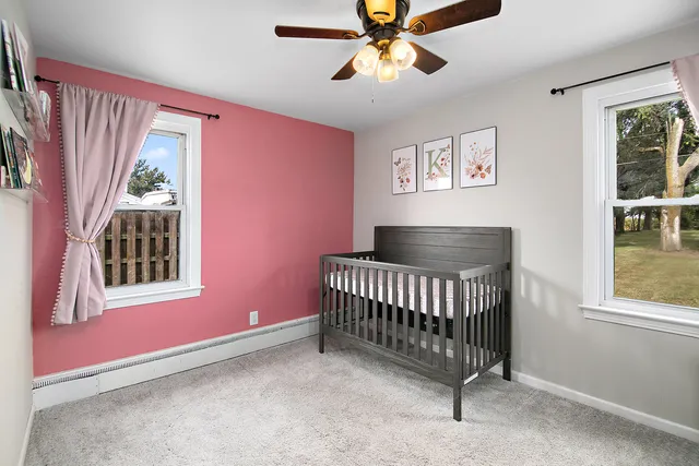 a view of livingroom with furniture and windows
