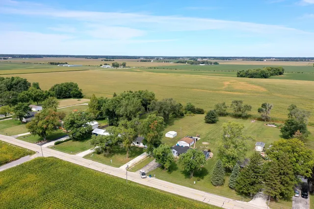 a view of an ocean and beach