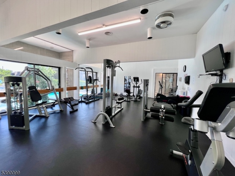 14 River Nutley Nj 07110, Unit F Nutley, NJ 07110 - Photo 15 of 17 a view of a room with gym equipment
