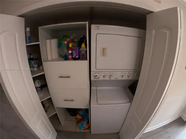 a view of water heater room