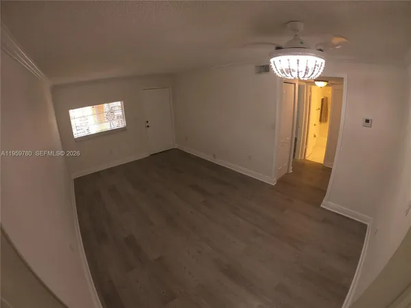 a view of empty room with window