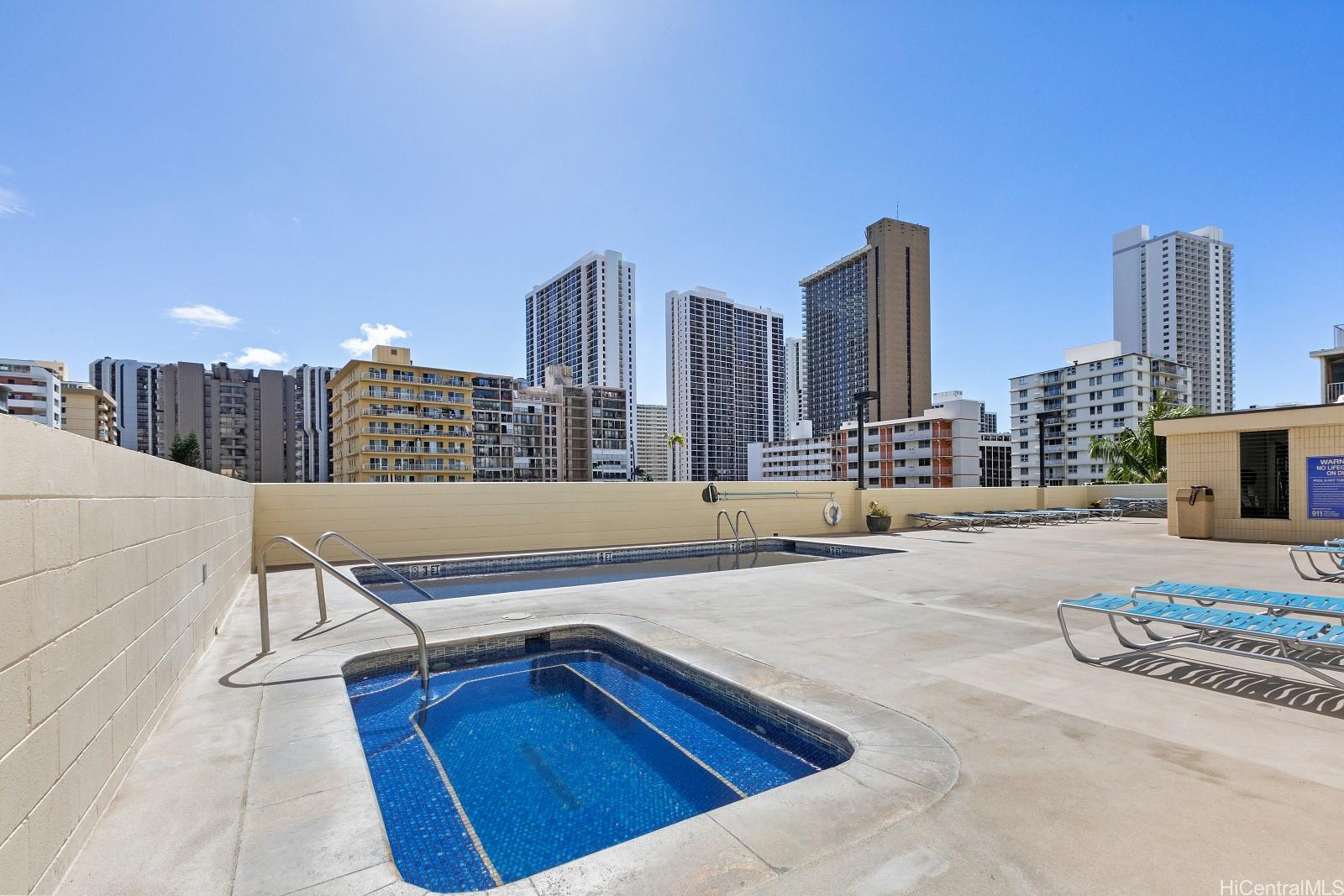 2452 Tusitala Street, Unit 908 Honolulu, HI 96815 - Photo 12 of 19 a view of balcony with city view