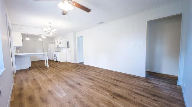 a view of a livingroom with a furniture