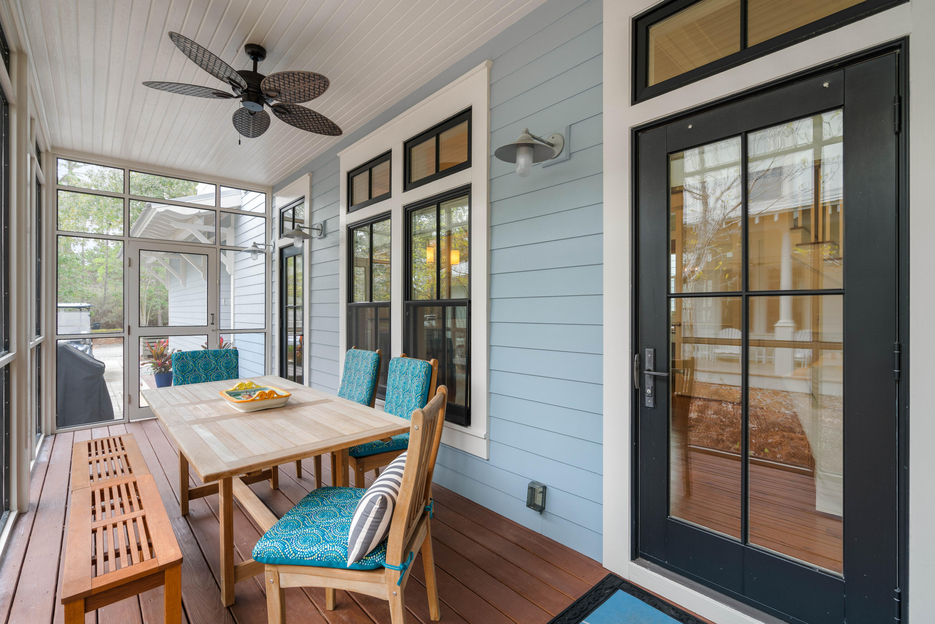 23 Winterberry Circle Santa Rosa Beach, FL 32459 - Photo 46 of 64 Screened Dining Porch