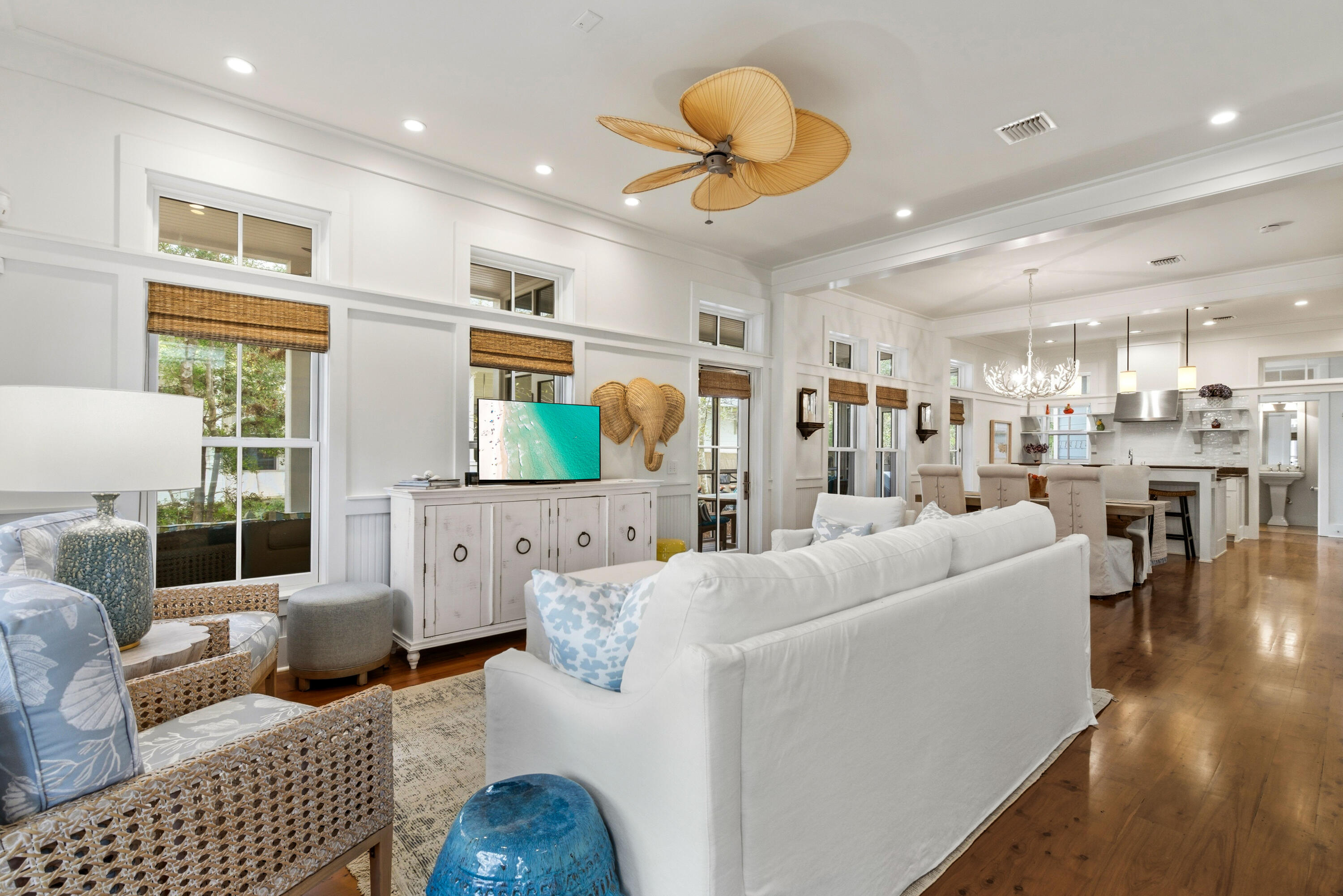 23 Winterberry Circle Santa Rosa Beach, FL 32459 - Photo 6 of 64 Living Area, Dining Area, Kitchen