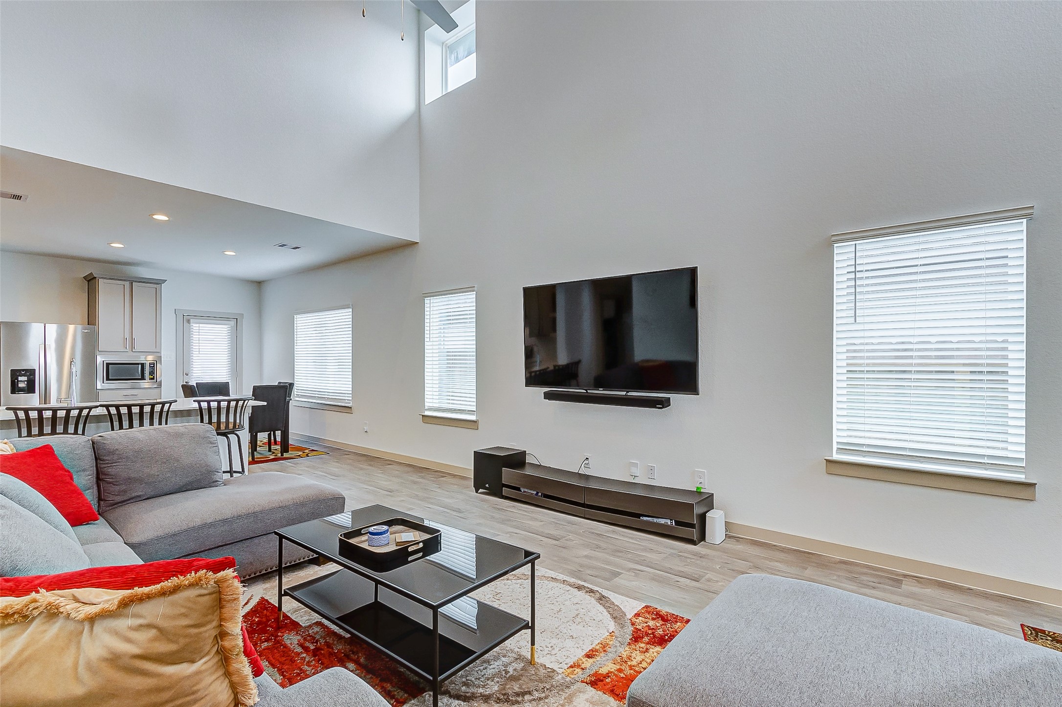 12514 Walmgate Court Houston, TX 77047 - Photo 8 of 37 a living room with furniture and a flat screen tv