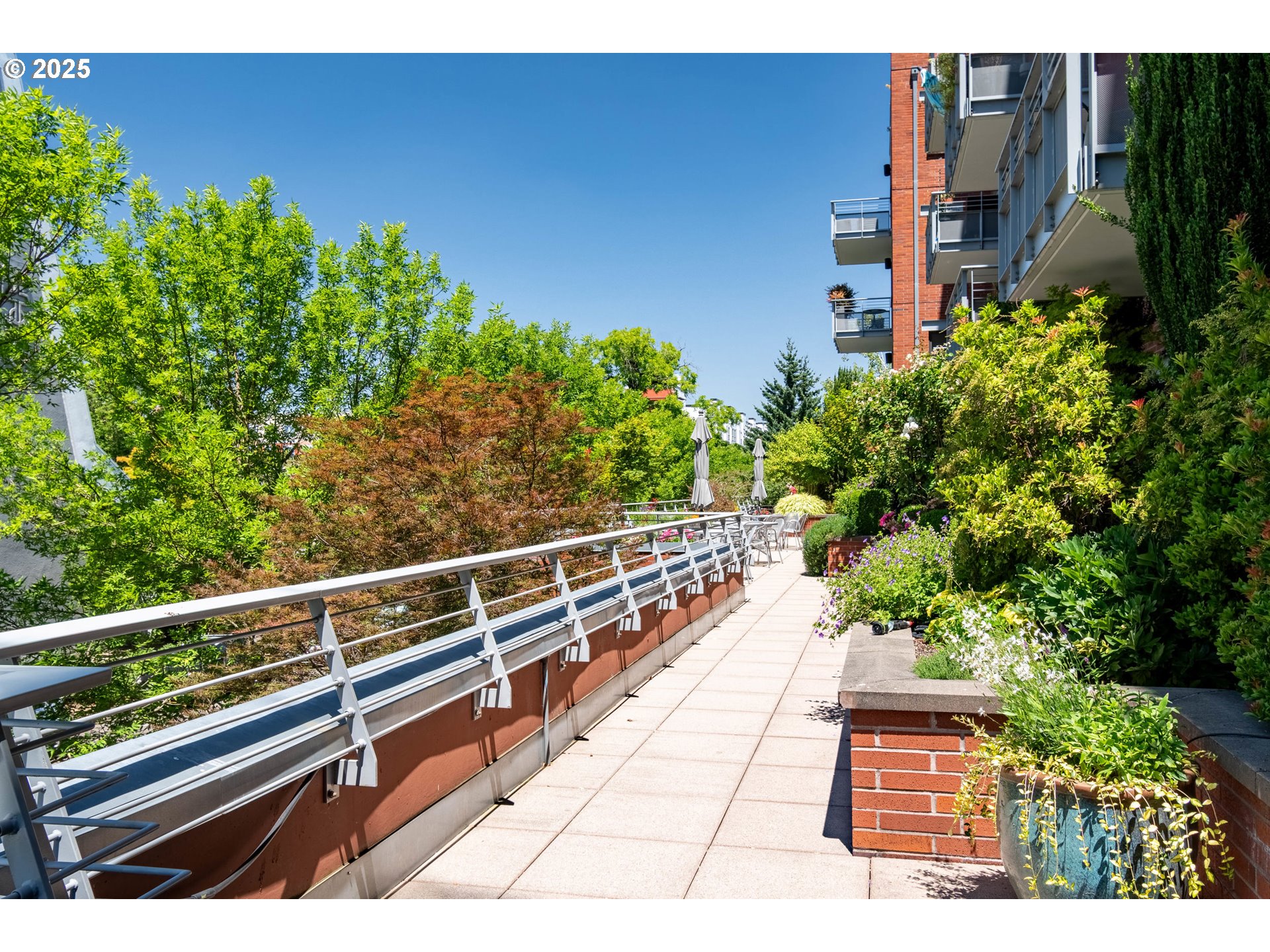 1375 Olive Street, Unit 505 Eugene, OR 97401 - Photo 30 of 33 a view of balcony with wooden floor