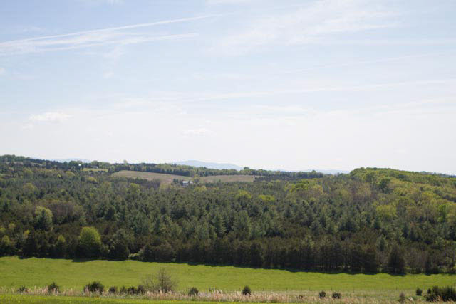 6009 Spring Hill Road Bridgewater, VA 22812 - Photo 23 of 25 a view of a field with mountains in the background