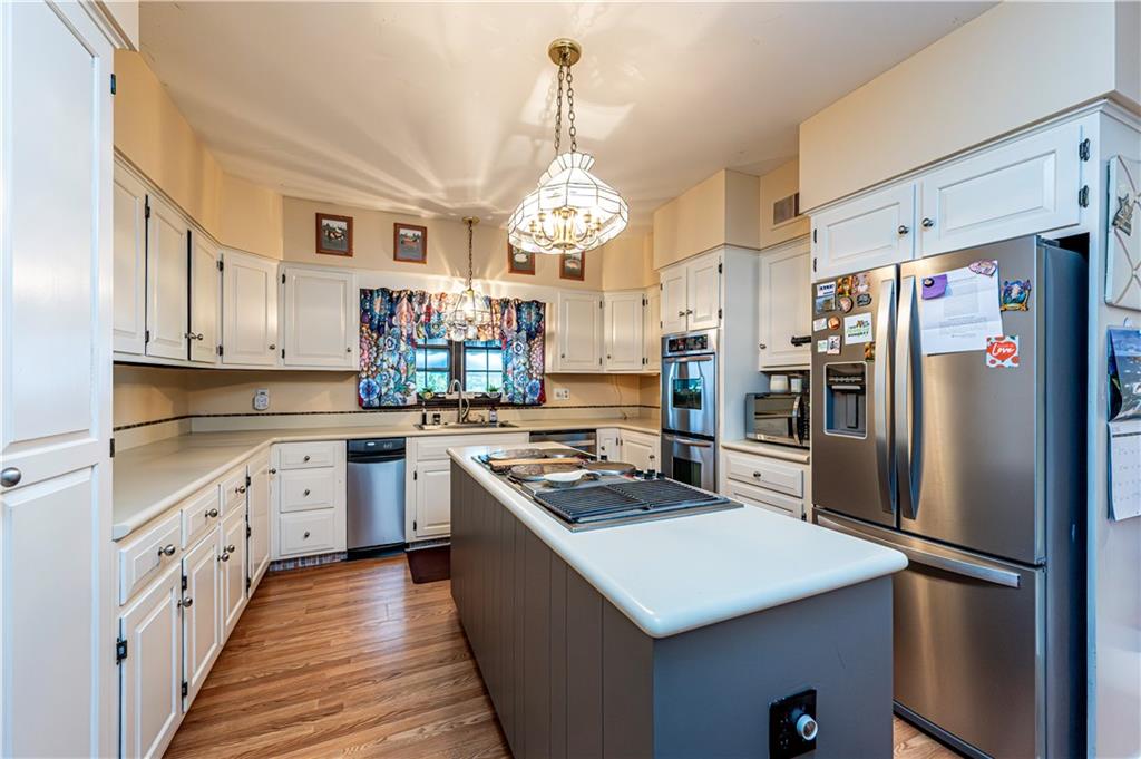 616 Ridgeway Street Greensburg, PA 15601 - Photo 29 of 46 CHECK OUT THIS KITCHEN. YOU HAVE AN ISLAND TO WORK ON AND MORE COUNTER SPACE. FULLY EQUIPPED KITCHEN!