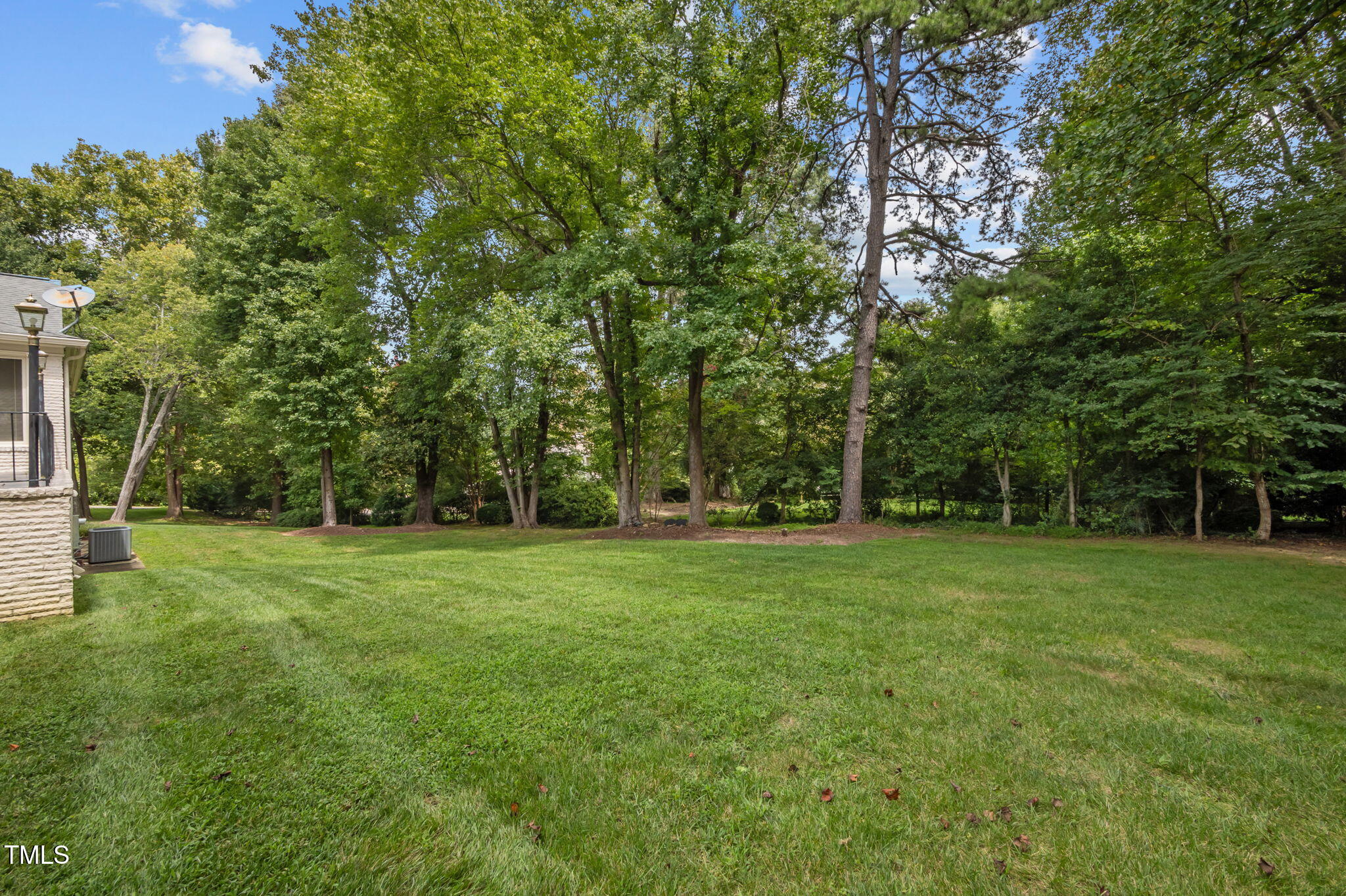 74 Alleghany Drive Roxboro, NC 27573 - Photo 55 of 62 a view of a grassy field with trees in the background