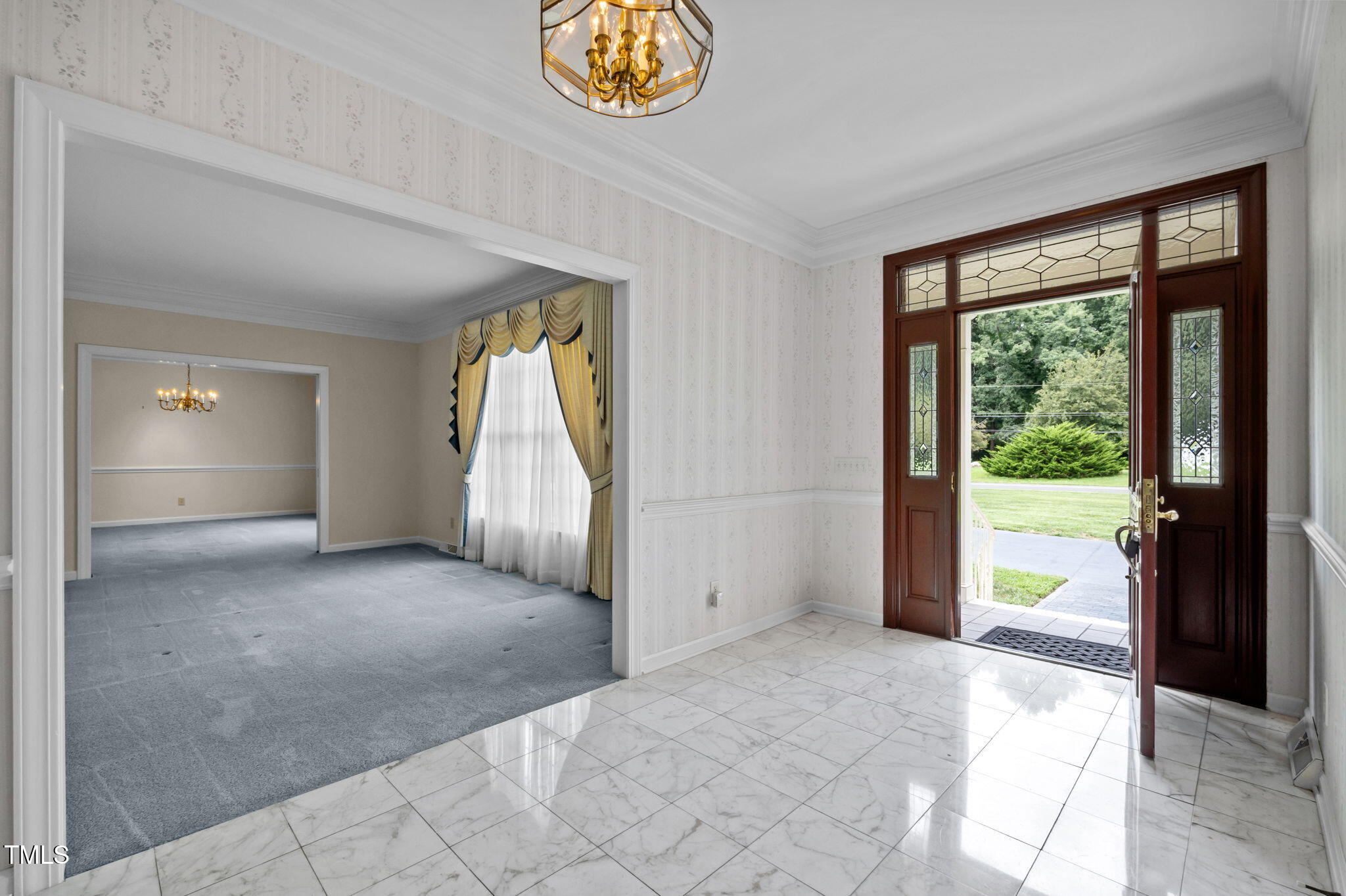 74 Alleghany Drive Roxboro, NC 27573 - Photo 6 of 62 a view of an empty room and a window