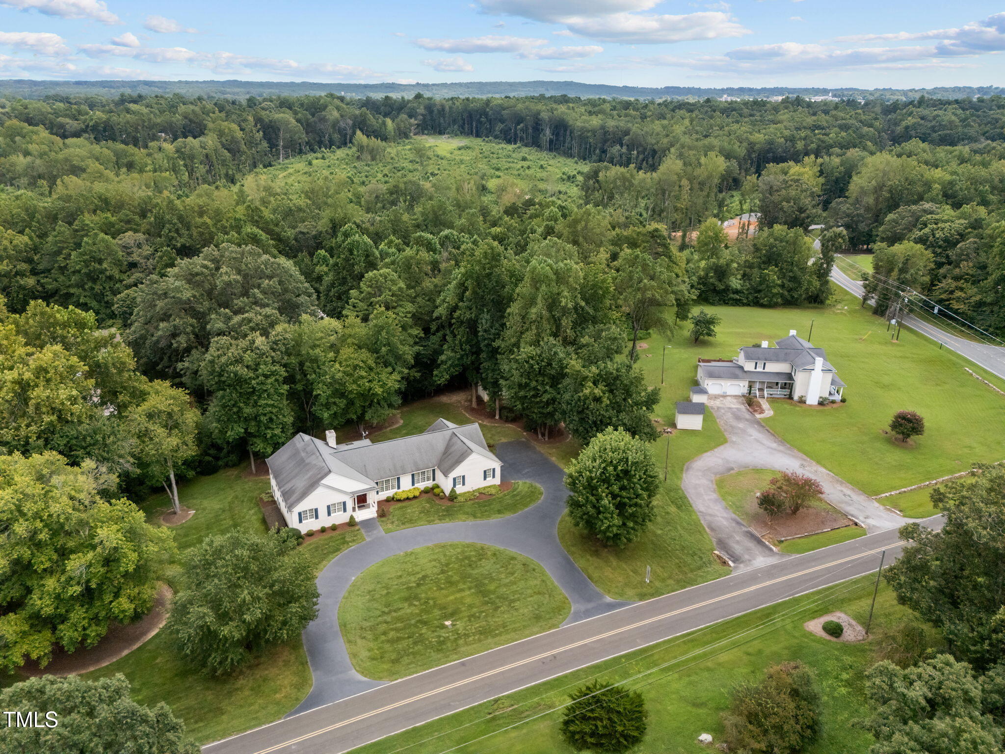 74 Alleghany Drive Roxboro, NC 27573 - Photo 61 of 62 an aerial view of a house with outdoor space