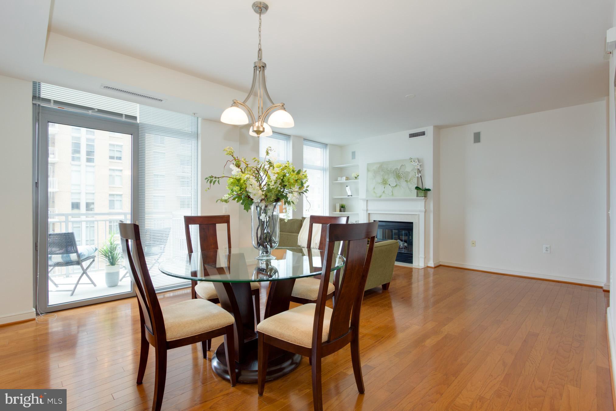 11990 Market Street, Unit 917 Reston, VA 20190 - Photo 12 of 39 Dining Room to Balcony
