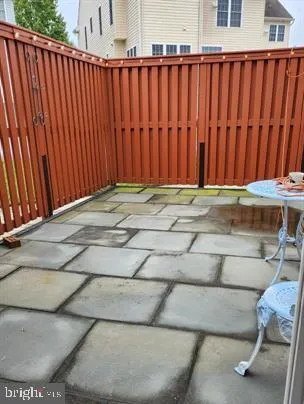 a backyard of a house