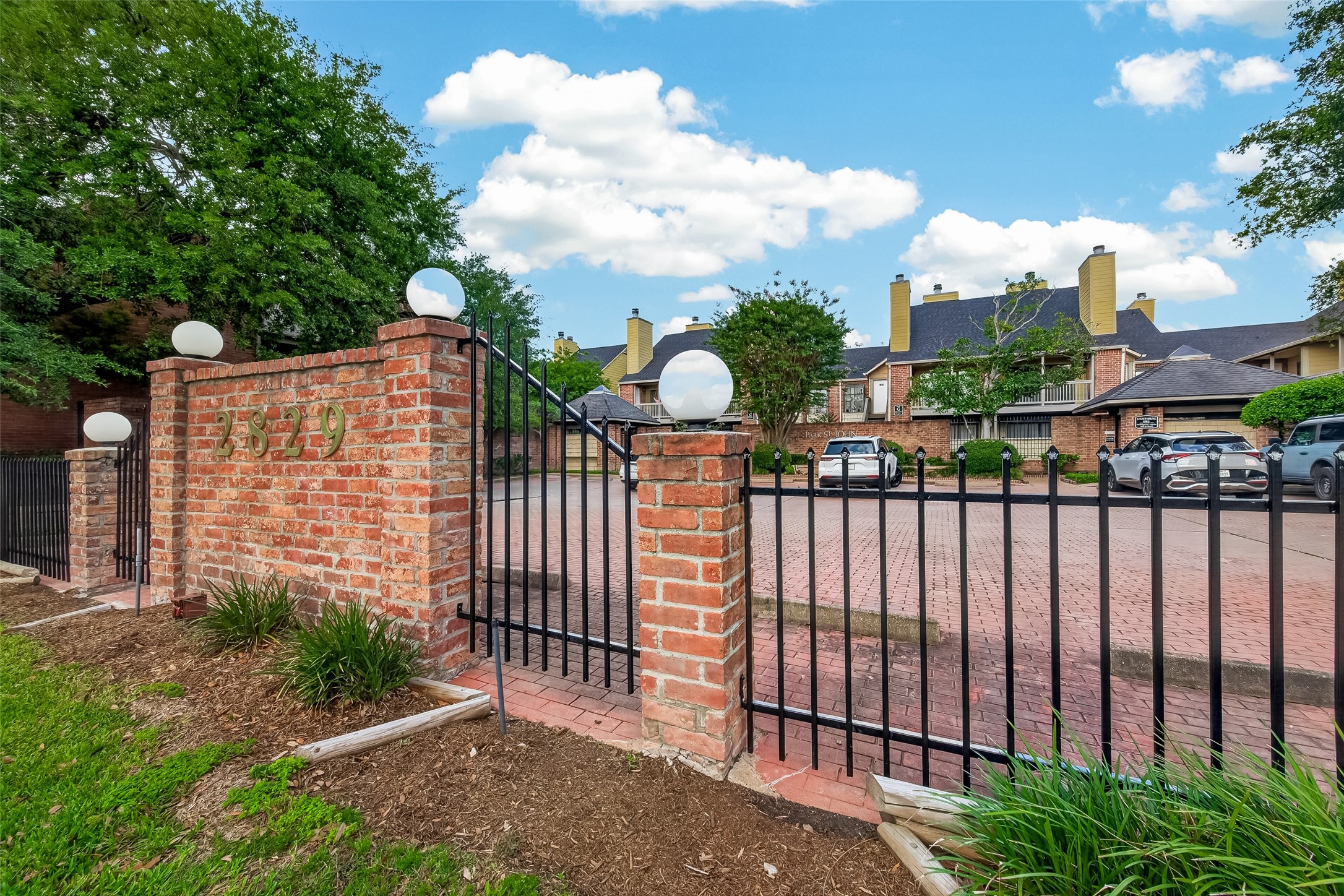 2829 Timmons Lane, Unit 144 Houston, TX 77027 - Photo 37 of 41 Gated entrance to the residential community.