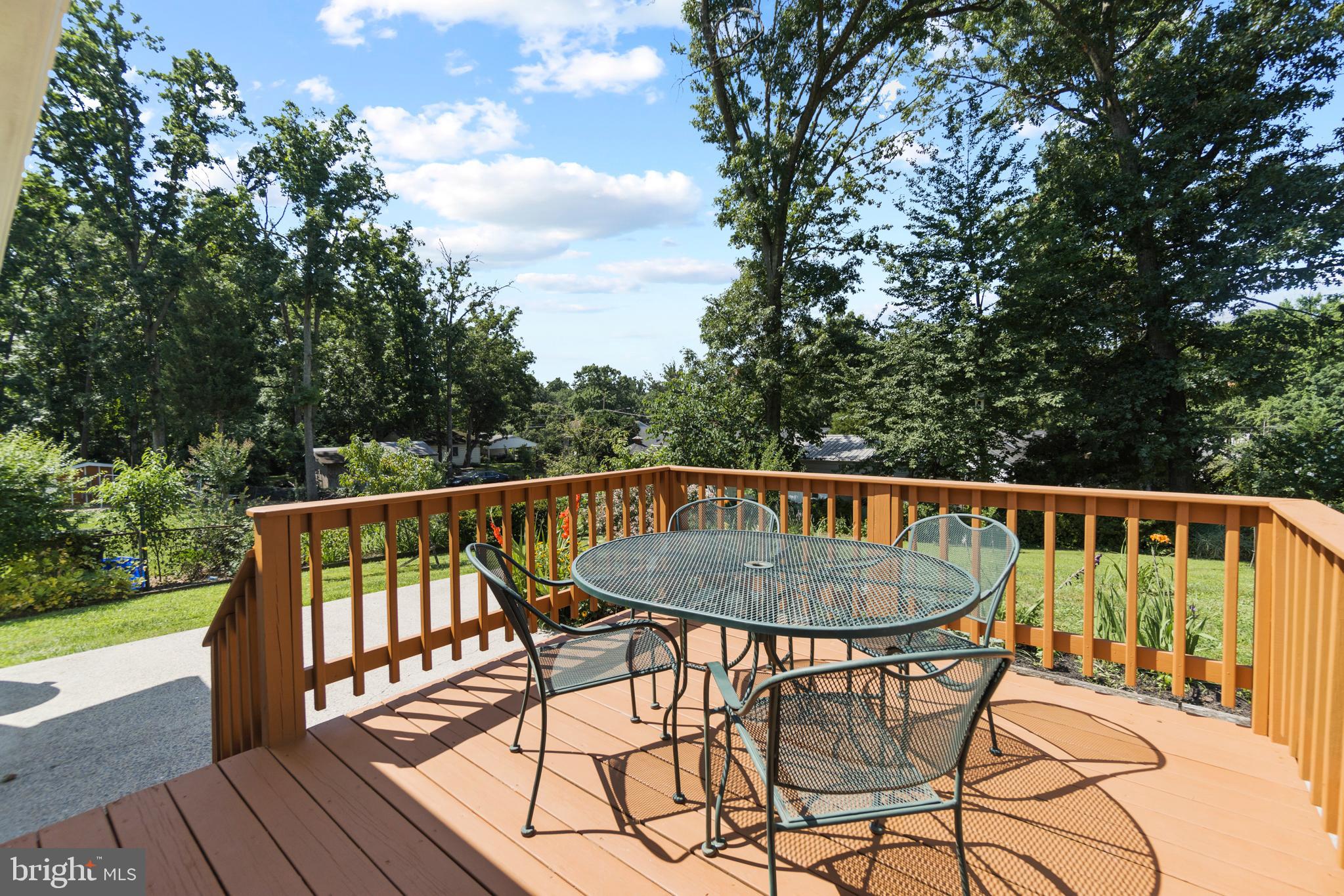 215 Hutton Street Gaithersburg, MD 20877 - Photo 29 of 36 Freshly painted deck