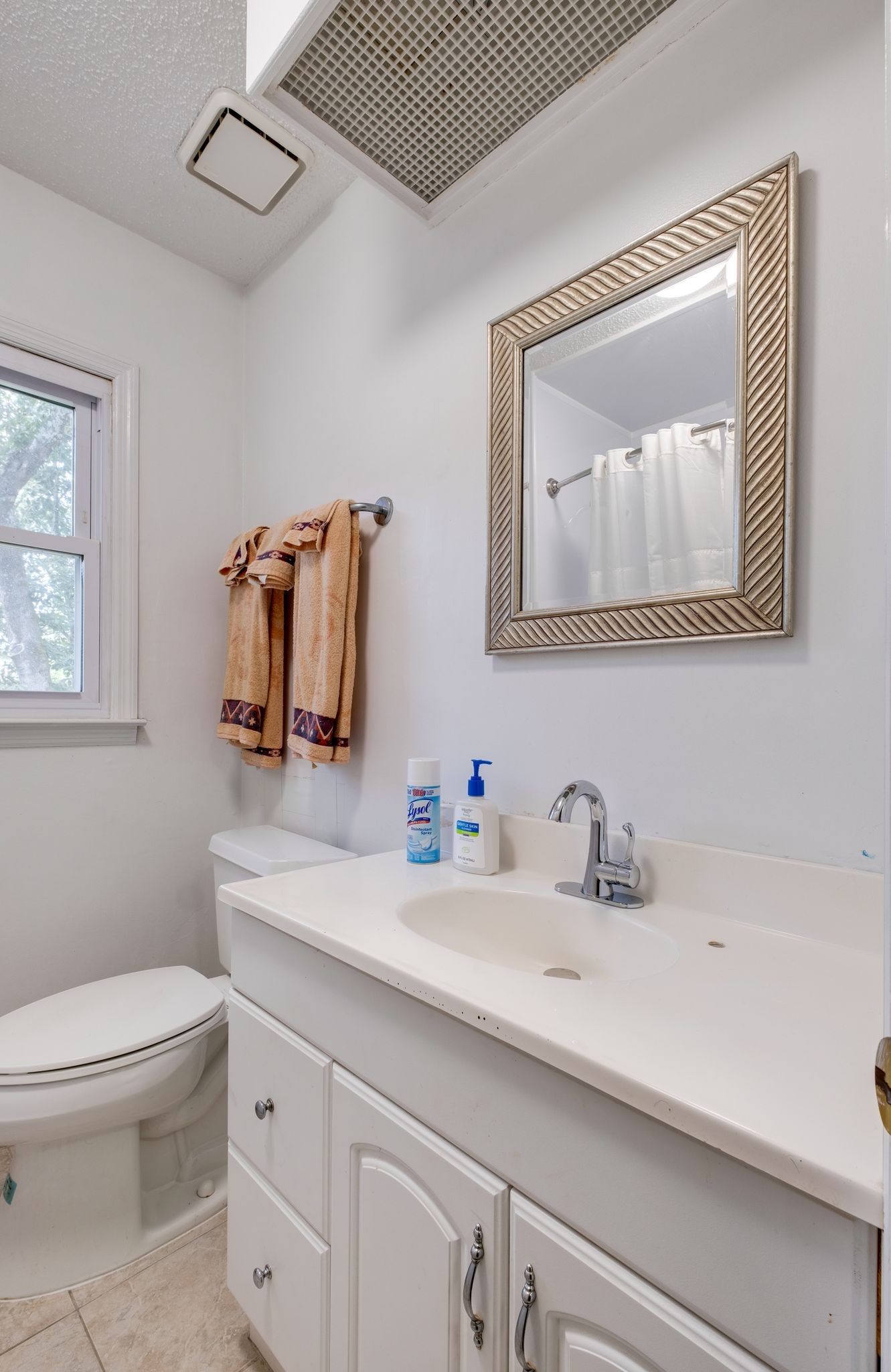 2445 Nonaville Road Mount Juliet, TN 37122 - Photo 23 of 29 a bathroom with a toilet a sink and mirror