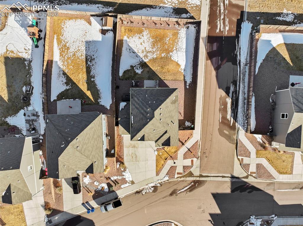 8151 Berwyn Loop Peyton, CO 80831 - Photo 39 of 39 an aerial view of a house with street view