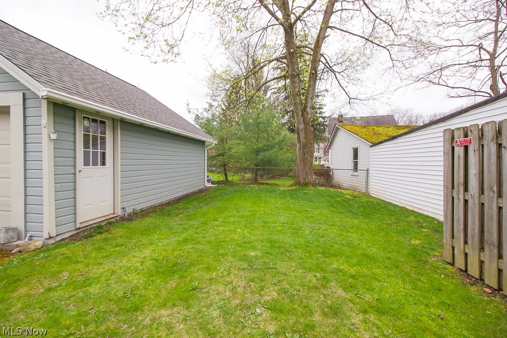 442 Walters Road Chagrin Falls, OH 44022 - Photo 35 of 35 Backyard with wood and chainlink fence