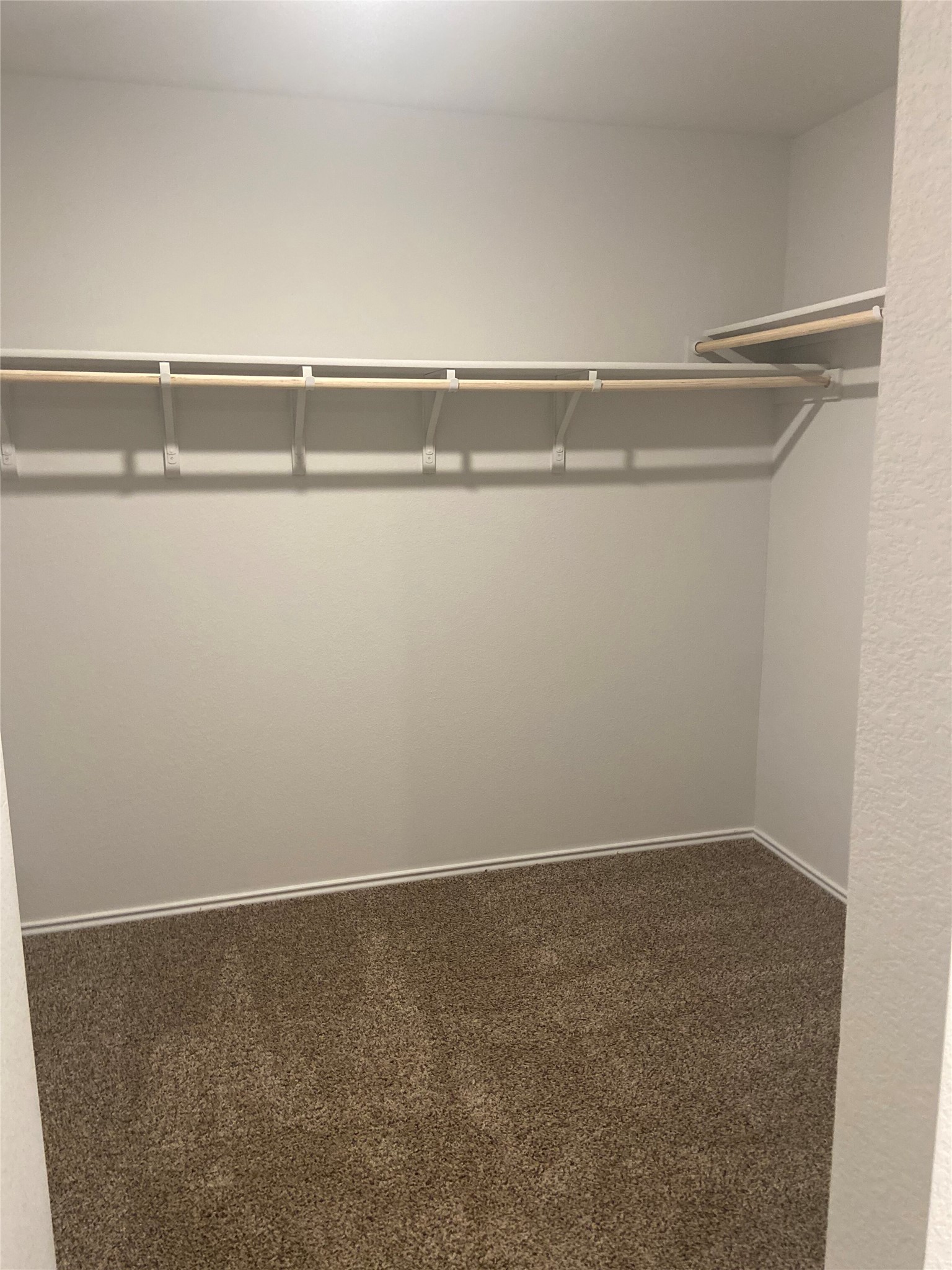 516 Taggart Trail Jarrell, TX 76537 - Photo 8 of 10 Ample hanging and storage space defines this well-maintained walk-in closet.