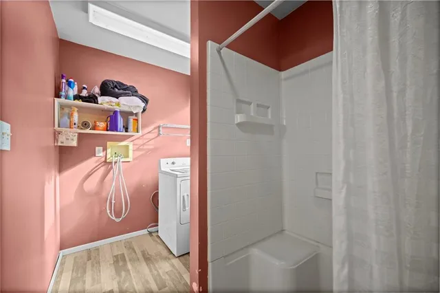 a bathroom with a sink