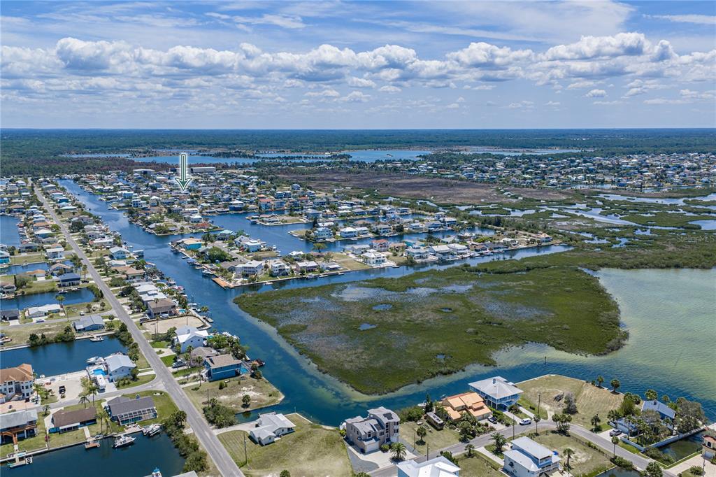 4178 Des Prez Court Hernando Beach, FL 34607 - Photo 71 of 76 an aerial view of a city