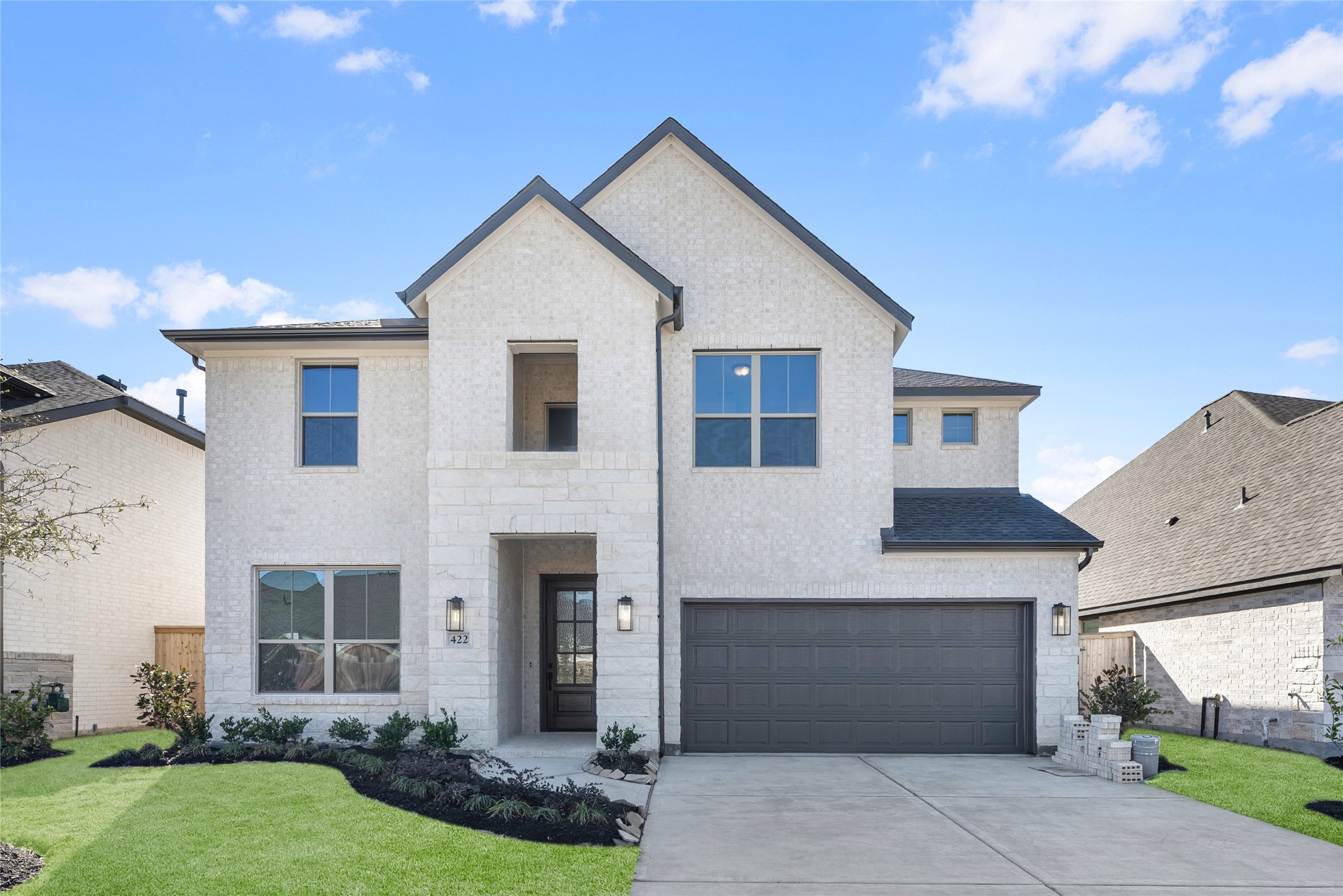 422 Mercury Sky Road Richmond, TX 77406 - Photo 1 of 28 Move in ready. Westin Homes *New Construction* Alden IX Plan. Grass is digitally enhanced.